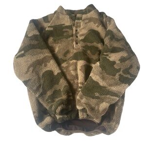 CABELA’S Camo Berber Fleece Pullover